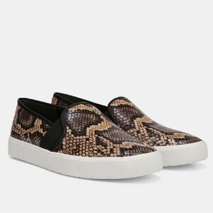 Vince Snake-Effect Leather Blair-5 Sneakers size 9